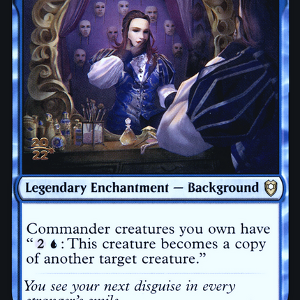 Shameless Charlatan [Battle for Baldur's Gate Promos] Prerelease Foil