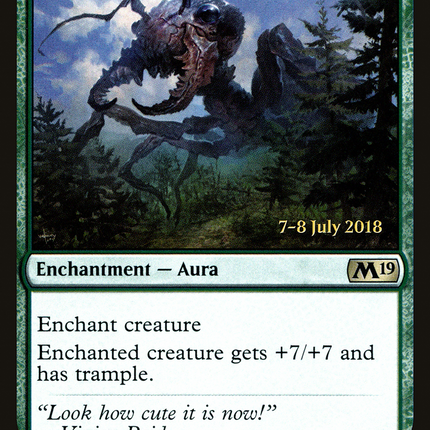 Prodigious Growth [Core Set 2019 Promos] Prerelease Foil