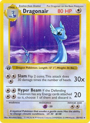 Dragonair - 18/102 [Base Set (Shadowless)] Unlimited