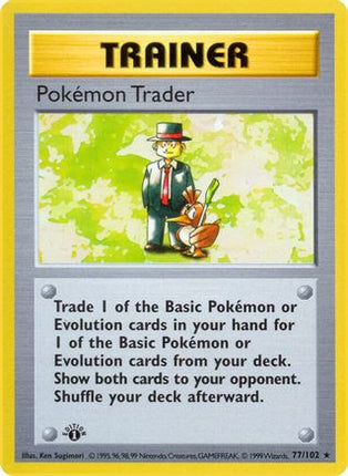 Pokemon Trader - 77/102 [Base Set (Shadowless)] Unlimited