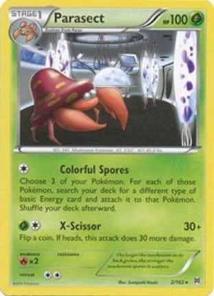 Parasect - 2/106 [XY - BREAKthrough] Reverse Holofoil
