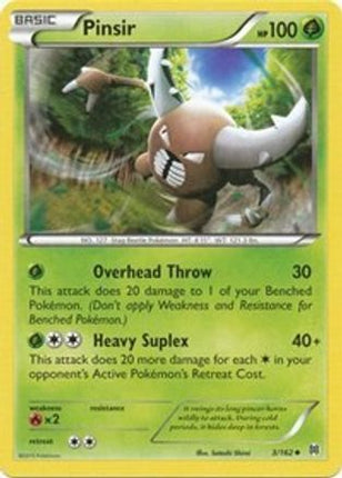 Pinsir - 3/106 [XY - BREAKthrough] Reverse Holofoil