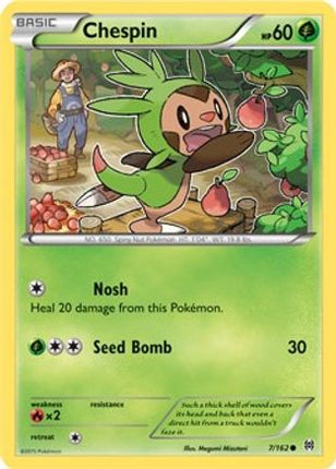 Chespin (7) - 7/106 [XY - BREAKthrough]