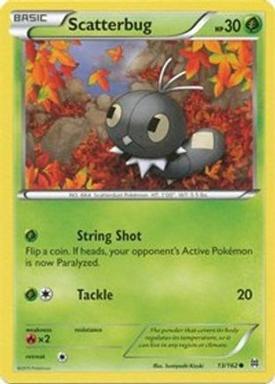 Scatterbug - 13/106 [XY - BREAKthrough] Reverse Holofoil