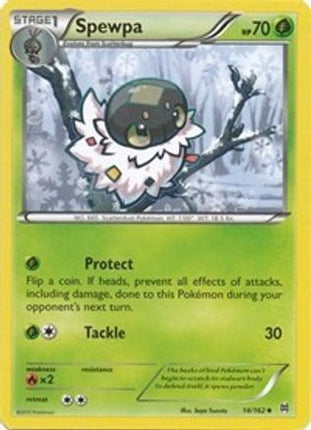Spewpa - 14/106 [XY - BREAKthrough] Reverse Holofoil