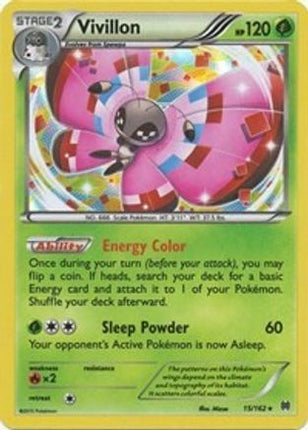 Vivillon - 15/106 [XY - BREAKthrough] Holofoil