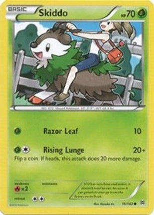 Skiddo - 16/106 [XY - BREAKthrough] Reverse Holofoil