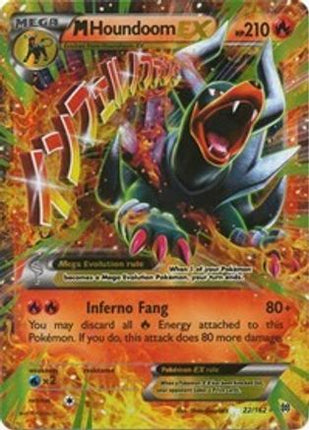 M Houndoom EX - 22/106 [XY - BREAKthrough] Holofoil