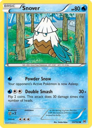 Snover - 39/106 [XY - BREAKthrough] Reverse Holofoil