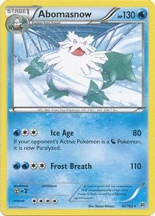 Abomasnow - 40/106 [XY - BREAKthrough]
