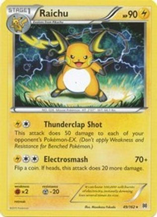 Raichu - 49/106 [XY - BREAKthrough] Reverse Holofoil