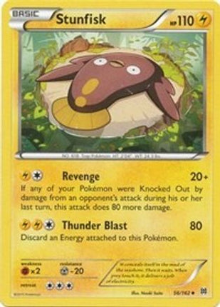 Stunfisk - 56/106 [XY - BREAKthrough] Reverse Holofoil