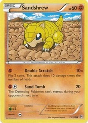 Sandshrew - 75/106 [XY - BREAKthrough]
