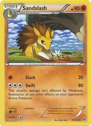 Sandslash - 76/106 [XY - BREAKthrough] Reverse Holofoil