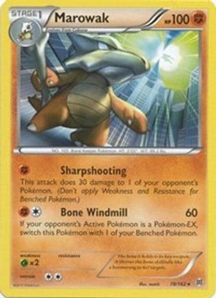 Marowak - 78/106 [XY - BREAKthrough] Reverse Holofoil