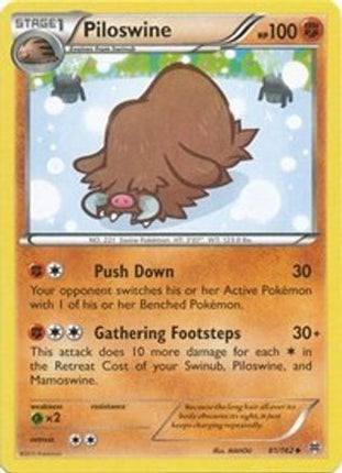 Piloswine - 81/106 [XY - BREAKthrough]