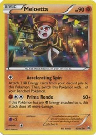Meloetta - 85/106 [XY - BREAKthrough] Reverse Holofoil