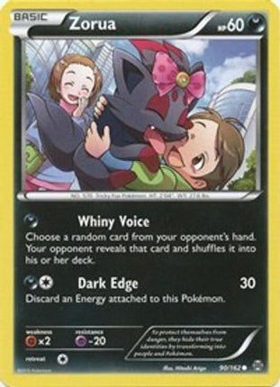 Zorua (90) - 90/106 [XY - BREAKthrough] Reverse Holofoil