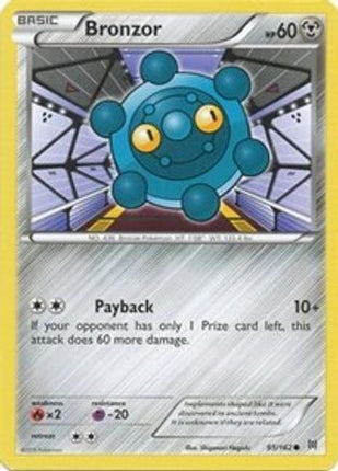 Bronzor - 95/106 [XY - BREAKthrough] Reverse Holofoil