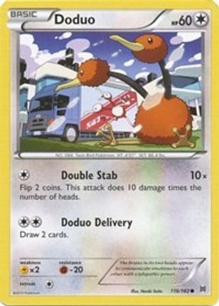 Doduo (116) - 116/106 [XY - BREAKthrough]
