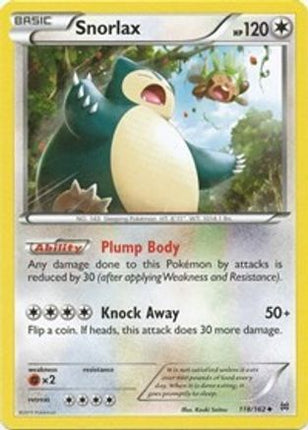 Snorlax - 118/106 [XY - BREAKthrough]