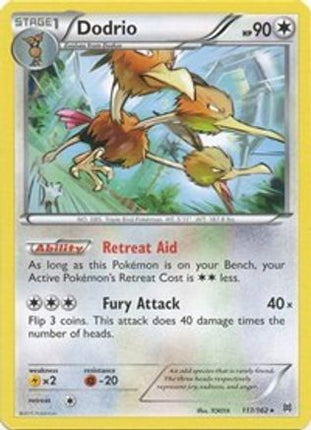 Dodrio - 117/106 [XY - BREAKthrough] Reverse Holofoil