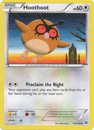 Hoothoot - 119/106 [XY - BREAKthrough]