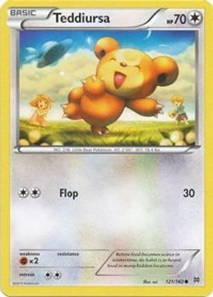 Teddiursa - 121/106 [XY - BREAKthrough] Reverse Holofoil