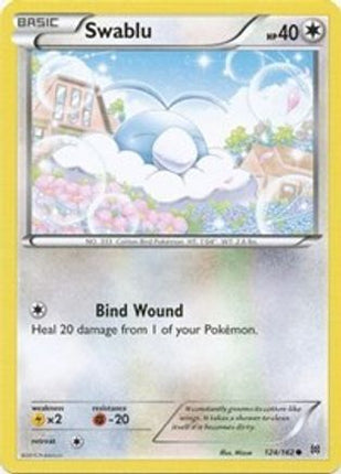 Swablu - 124/106 [XY - BREAKthrough] Reverse Holofoil