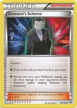 Giovanni's Scheme - 138/106 [XY - BREAKthrough] Reverse Holofoil