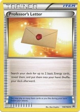 Professor's Letter - 146/106 [XY - BREAKthrough]