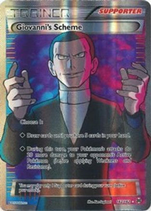Giovanni's Scheme (Full Art) - 162/106 [XY - BREAKthrough] Holofoil