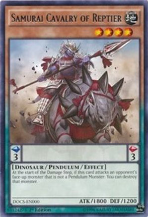 Samurai Cavalry of Reptier (Rare) [DOCS-EN000] 1st Edition