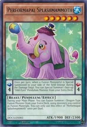 Performapal Splashmammoth (Rare) [DOCS-EN002] Unlimited