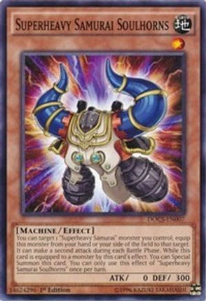 Superheavy Samurai Soulhorns (Common / Short Print) [DOCS-EN007] 1st Edition