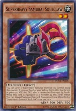 Superheavy Samurai Soulclaw (Common / Short Print) [DOCS-EN008] 1st Edition