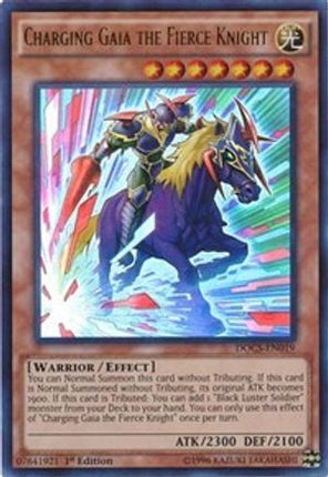 Charging Gaia the Fierce Knight (Ultra Rare) [DOCS-EN019] Unlimited