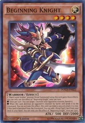 Beginning Knight (Super Rare) [DOCS-EN022] Unlimited