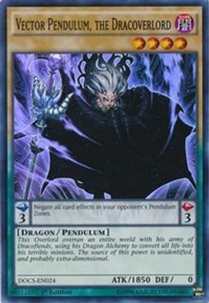 Vector Pendulum, the Dracoverlord (Super Rare) [DOCS-EN024] Unlimited