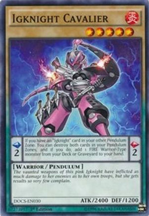 Igknight Cavalier (Common / Short Print) [DOCS-EN030] Unlimited