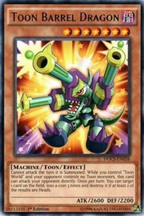 Toon Barrel Dragon (Rare) [DOCS-EN038] Unlimited