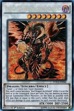 Scarlight Red Dragon Archfiend (Secret Rare) [DOCS-EN046] 1st Edition