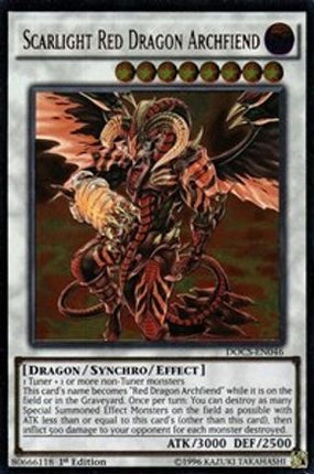 Scarlight Red Dragon Archfiend (UTR) (Ultimate Rare) [DOCS-EN046] 1st Edition