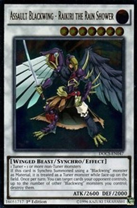 Assault Blackwing - Raikiri the Rain Shower (UTR) [DOCS-EN047] Ultimate Rare