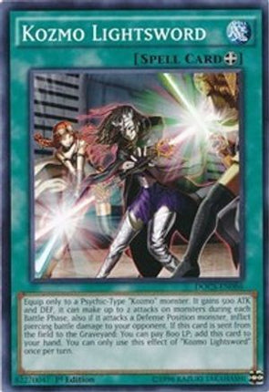 Kozmo Lightsword (Common / Short Print) [DOCS-EN086] 1st Edition