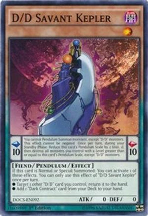 D/D Savant Kepler (Common / Short Print) [DOCS-EN092] Unlimited