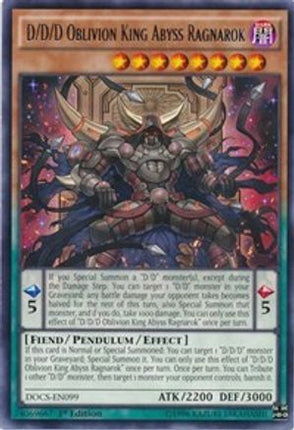 D/D/D Oblivion King Abyss Ragnarok (Rare) [DOCS-EN099] Unlimited
