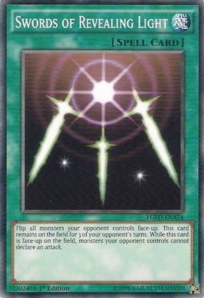 Swords of Revealing Light (A) [YGLD-ENA24] Common
