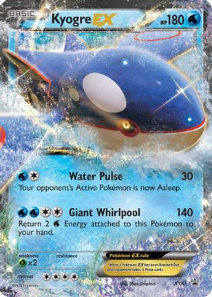 Kyogre EX (XY41) [XY: Black Star Promos]