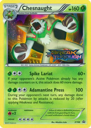 Chesnaught (Prerelease) - null/null [XY Promos] Holofoil